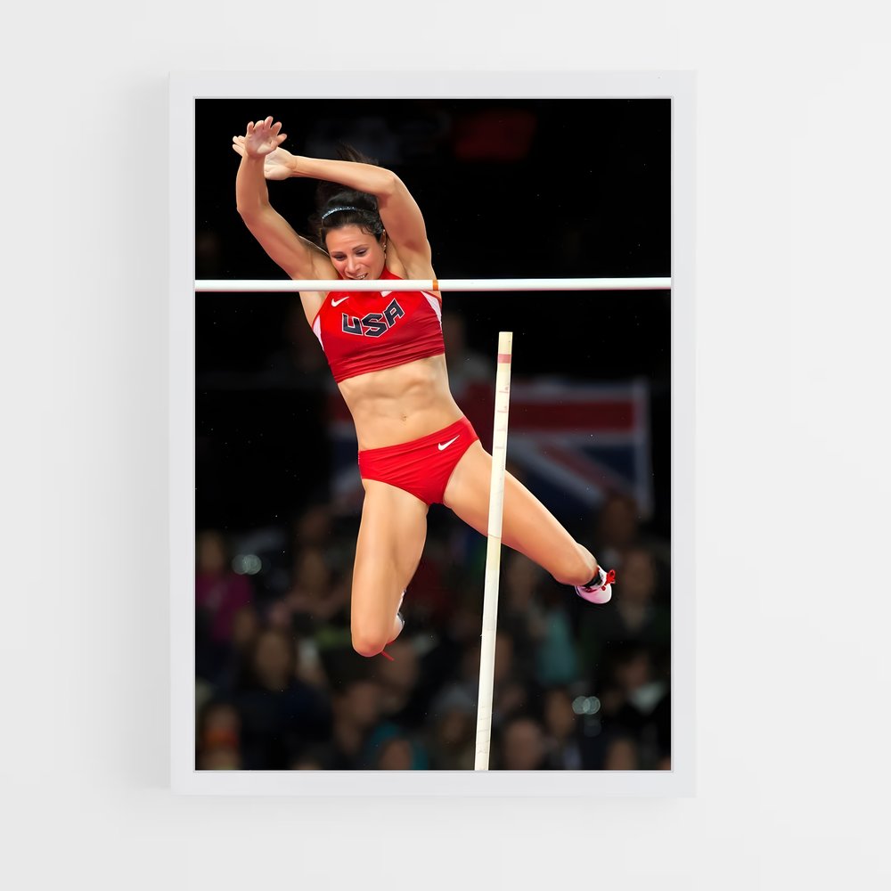 Poster Saut d'Excellence – affiche Athlétisme (vue 3)